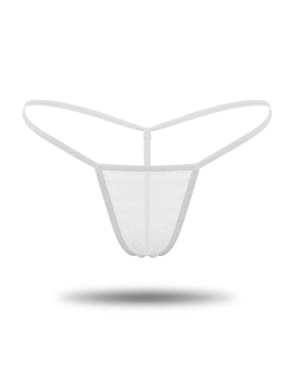 Kadın 3'lü Transparan Tül String