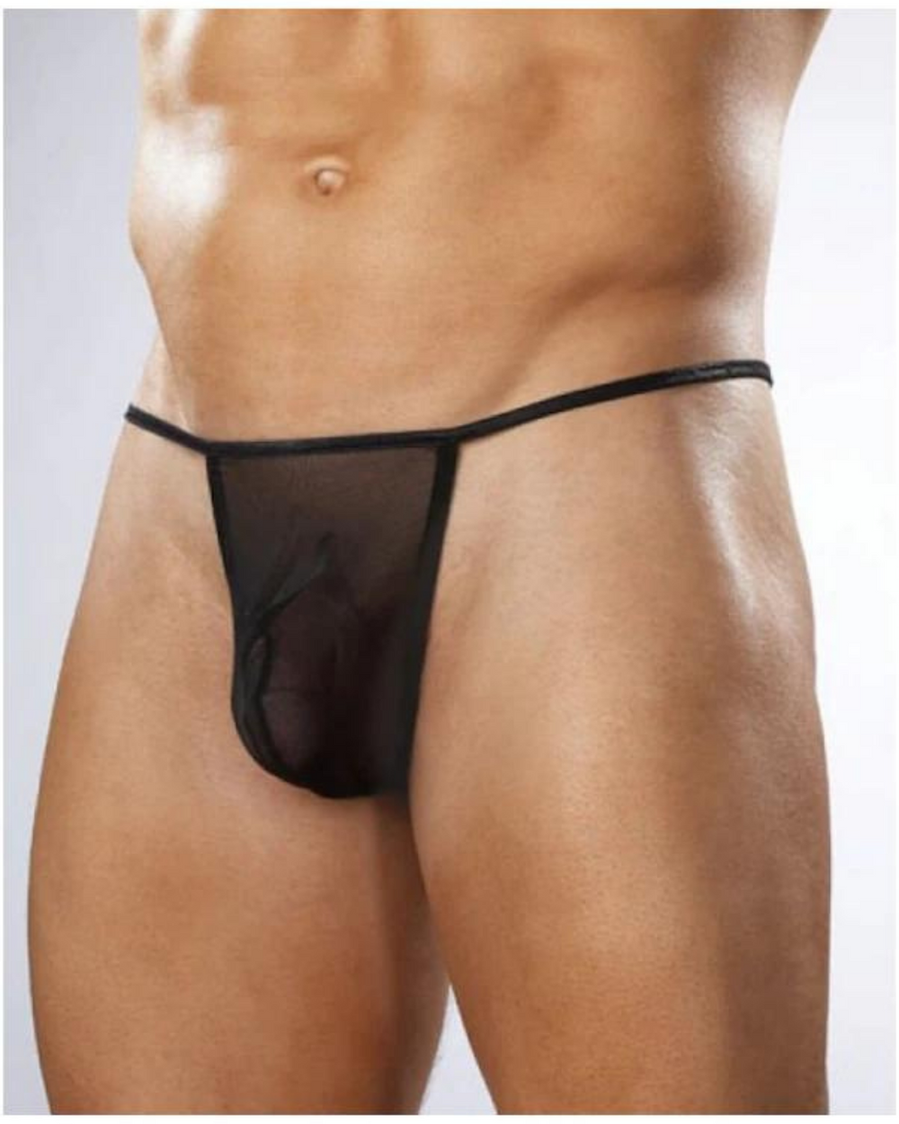 Fantezi Transparan Seksi Tül Erkek String